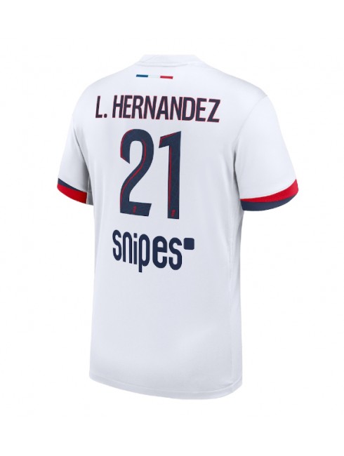 Paris Saint-Germain Lucas Hernandez #21 Gostujuci Dres 2025-26 Kratak Rukavima Paris Saint-Germain Lucas Hernandez #21 Gostujuci Dres 2025-26 Kratak Rukavima
